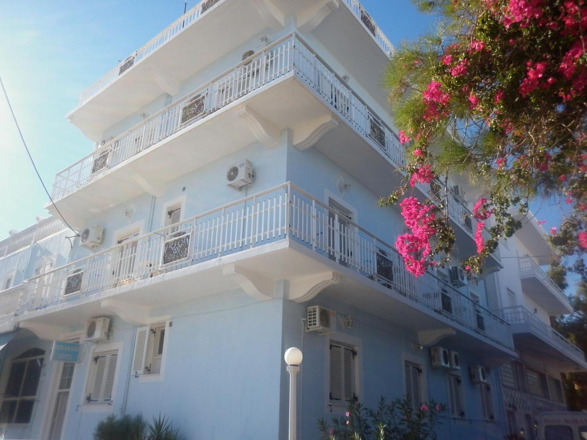 Miramare Hotel Lakkíon Exteriör bild
